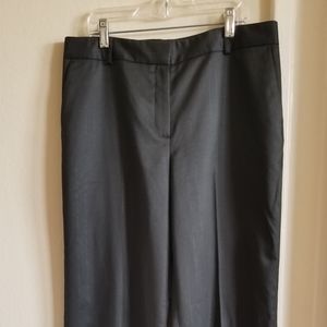 Soft, Black w/Silver Pinstripe Pants, Jones NY - LIKE NEW